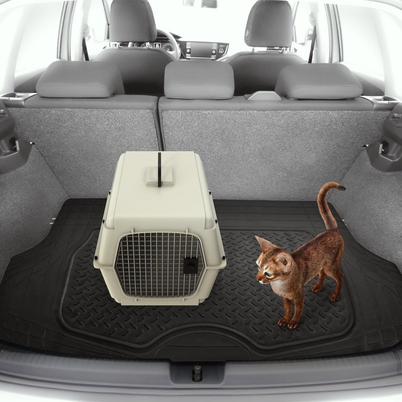 FH Group ClimaProof Universal Cargo Mat â€“ All-Weather, Trimmable Trunk Mat (48" W x 32" D) â€“ Fits Most Cars, SUVs & Trucks â€“ Gray - Image 5
